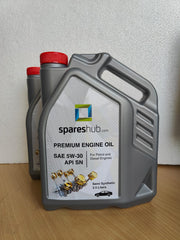 SparesHub 5W-30 Semi Synthetic Engine Oil 3.5 Litres (1 Box)